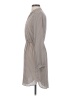 Mango Stripes Gray Brown Casual Dress Size XS - photo 5