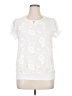 Assorted Brands White Short Sleeve Blouse Size XL - photo 1