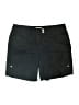 Ann Taylor LOFT Solid Black Cargo Shorts Size 8 Petite - photo 1