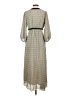 Max Studio 100% Polyester Chevron-herringbone Tan Casual Dress Size S - photo 2