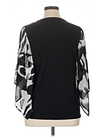JM Collection 3/4 Sleeve Blouse (view 2)
