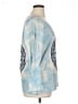 Unbranded 100% Polyester Tie-dye Blue Pullover Sweater Size XL - photo 4