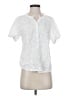 Splendid White Short Sleeve Blouse Size XS - photo 1