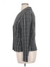 T. Milano Plaid Gray Blazer Size 14 - photo 5