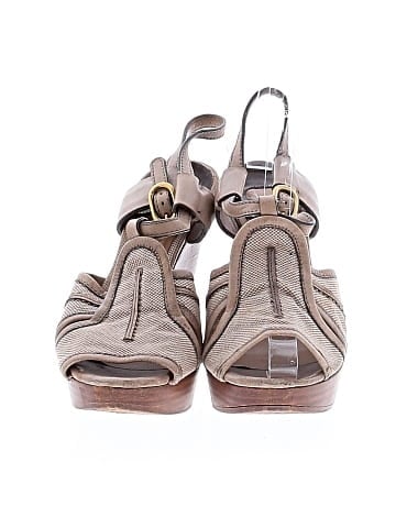 Chloé Canvas Wedges (view 2)