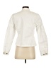 J. McLaughlin 100% Cotton Solid Gold White Jacket Size XS - photo 2