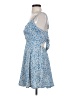 Unbranded 100% Polyester Hearts Blue Casual Dress Size XS - photo 5