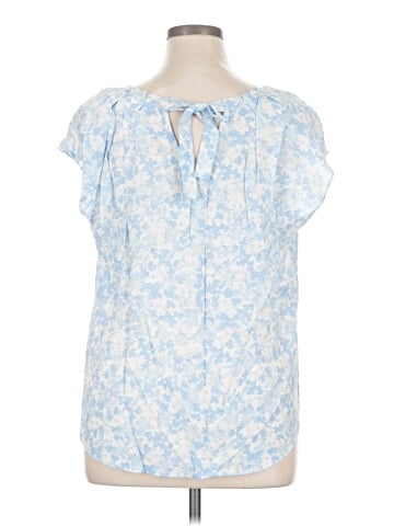 LC Lauren Conrad Short Sleeve Blouse (view 2)