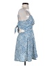 Unbranded 100% Polyester Hearts Blue Casual Dress Size XS - photo 4