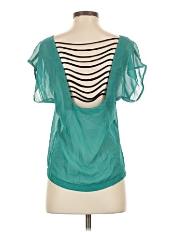 Trixxi Short Sleeve Blouse (view 2)
