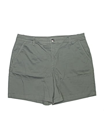 Gloria Vanderbilt Khaki Shorts (view 1)
