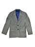 Nautica 100% Polyester Checkered-gingham Gray Blazer Size 10 - photo 1