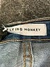 Flying Monkey Hearts Blue Jeans Size 25 waist - photo 7