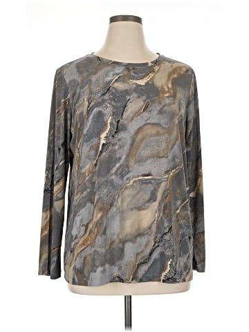 Susan Graver Long Sleeve Blouse (view 1)