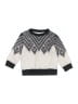 Assorted Brands Chevron-herringbone Gray Pullover Sweater Size 18-24 mo - photo 1