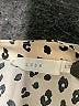 Lush 100% Polyester Animal Print Tan 3/4 Sleeve Blouse Size L - photo 7
