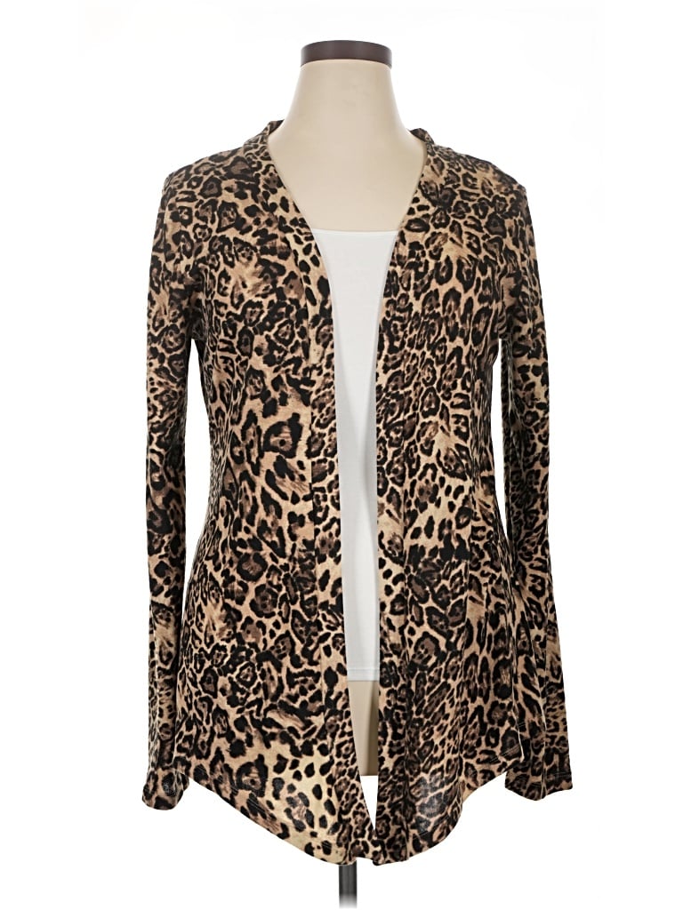 Pre-owned Jess Lea Cardigan Sweater In Brown