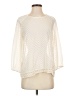 Eclair Ivory 3/4 Sleeve Blouse Size S - photo 1