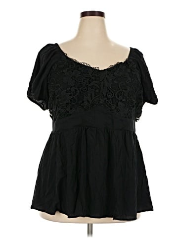 Torrid Short Sleeve Blouse (view 1)