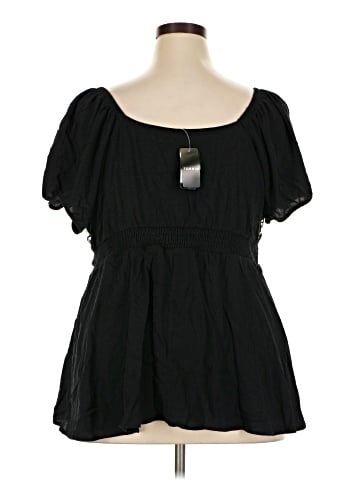 Torrid Short Sleeve Blouse (view 2)