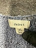 Debut Gray Pullover Sweater Size M - photo 7