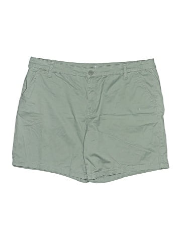 St. John's Bay Khaki Shorts (view 1)