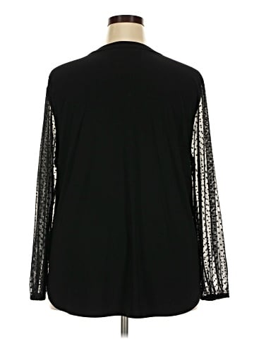 Kasper Long Sleeve Blouse (view 2)