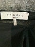 Sandro Black Short Sleeve Top Size Sm (1) - photo 7