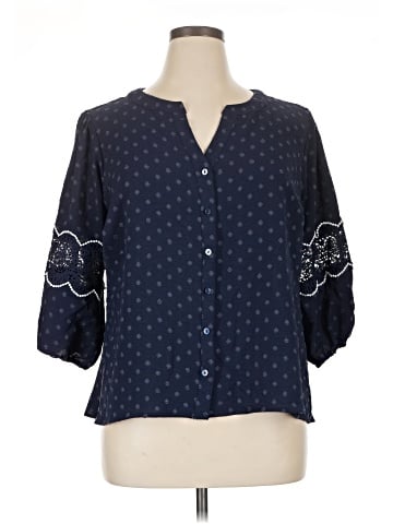 Adrienne Vittadini 3/4 Sleeve Blouse (view 1)