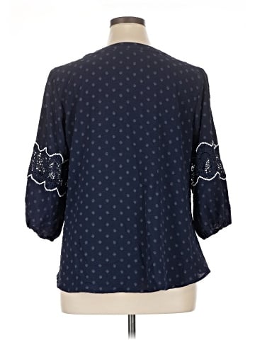 Adrienne Vittadini 3/4 Sleeve Blouse (view 2)