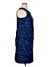 Lands' End Paisley Blue Cocktail Dress Size 16 - photo 4