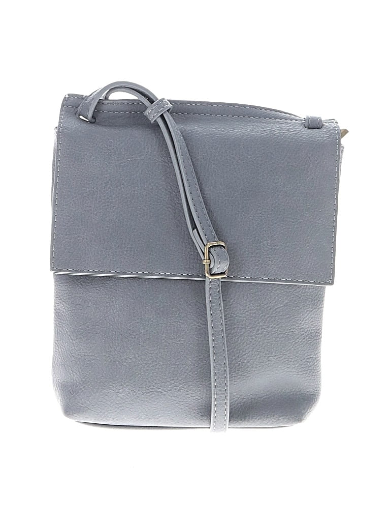 Pre-owned Joy Susan Crossbody Bag In Gray