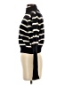 Derek Lam 10 Crosby 100% Wool Stripes Black Wool Pullover Sweater Size S - photo 5