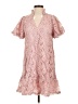 THML 100% Polyester Pink Cocktail Dress Size S - photo 1