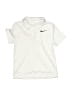 Nike 100% Polyester Ivory Short Sleeve Polo Size 4 - 5 - photo 1