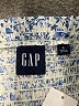 Gap 100% Rayon Blue Casual Dress Size L - photo 7