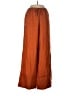 Zara 100% Linen Orange Linen Pants Size M - photo 1