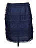 J. McLaughlin 100% Polyester Blue Casual Skirt Size 10 - photo 2