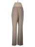 Le Suit 100% Polyester Chevron-herringbone Tan Dress Pants Size 12 - photo 2