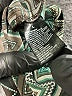 Perceptions Chevron-herringbone Brown Casual Dress Size L - photo 8