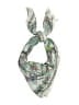 J.Jill 100% Viscose Paisley Green Scarf One size - photo 1
