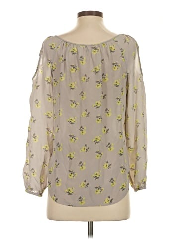Rebecca Taylor 3/4 Sleeve Silk Top (view 2)