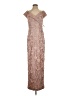 Xscape 100% Polyester Brown Cocktail Dress Size 4 - photo 1