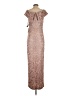 Xscape 100% Polyester Brown Cocktail Dress Size 4 - photo 2
