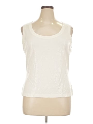 St. John Caviar Sleeveless T-Shirt (view 1)