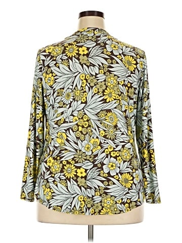 INC International Concepts 3/4 Sleeve Blouse (view 2)