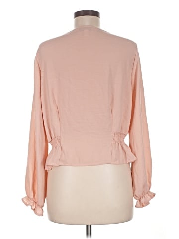 Topshop Long Sleeve Blouse (view 2)