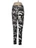 Soft Surroundings Print Black Active Pants Size L (tall) - photo 1