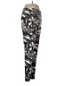 Soft Surroundings Print Black Active Pants Size L (tall) - photo 4