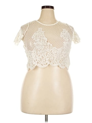Trafaluc by Zara Short Sleeve Top (view 1)